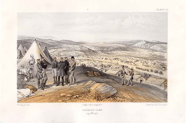 Cavalry Camp  July 9th 1855