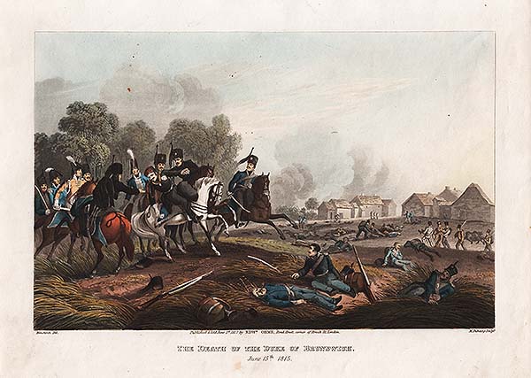 The Death of the Duke of Brunswick  June 15th 1815
