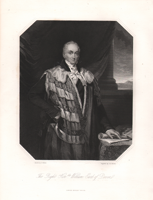 The Right Honble William Earl of Devon