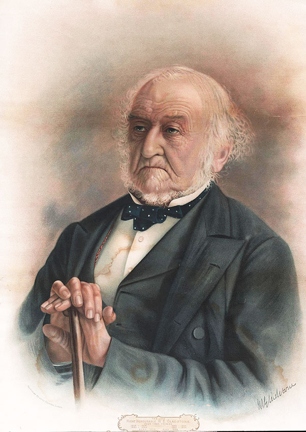 The Late Right Honourable WE Gladstone 