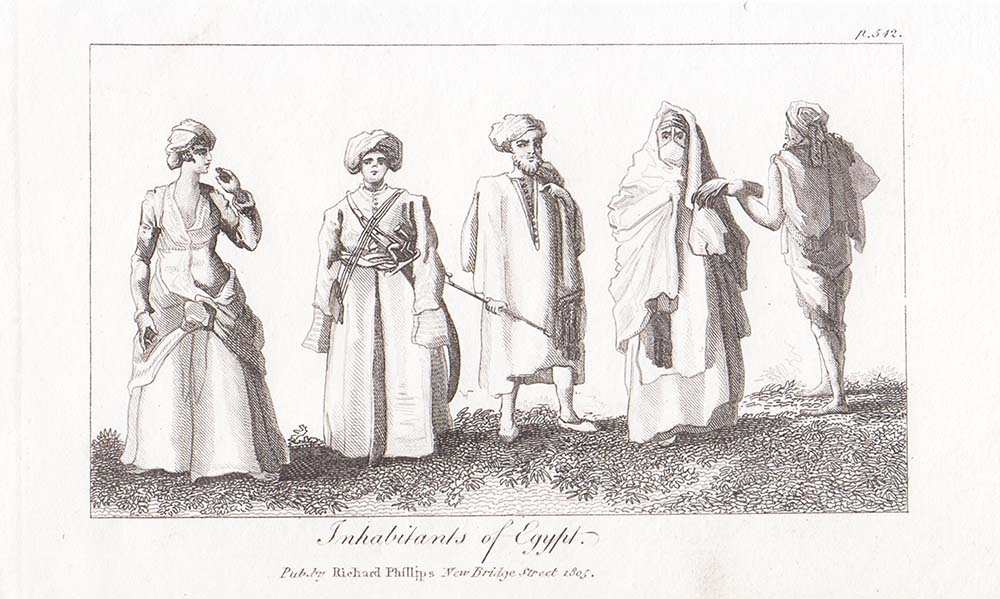 Inhabitants of Egypt.