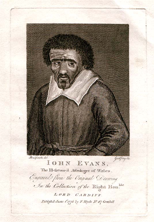 John Evans  The Ill-favour'd Astrologer of Wales