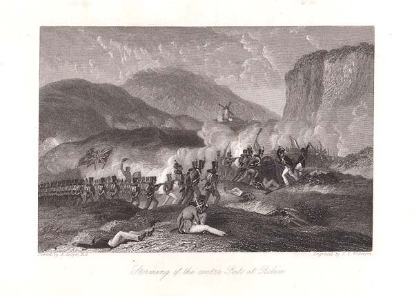 Storming of the centre Pass at Rolica