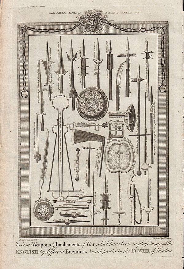 Warious Weapons and Implements of War 