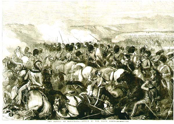 The Battle of Balaclava  -  Attck of the Scots Greys