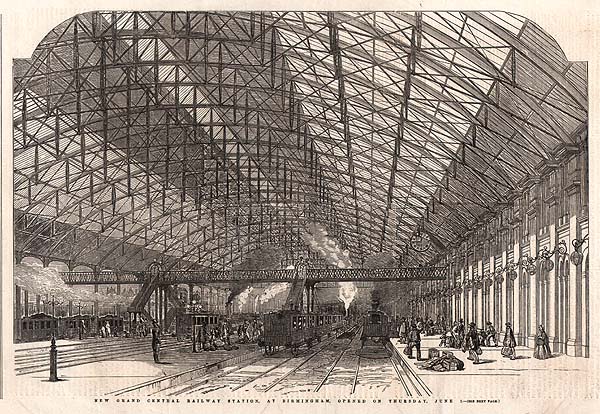 New Grand Central Railway Station at Birmingham