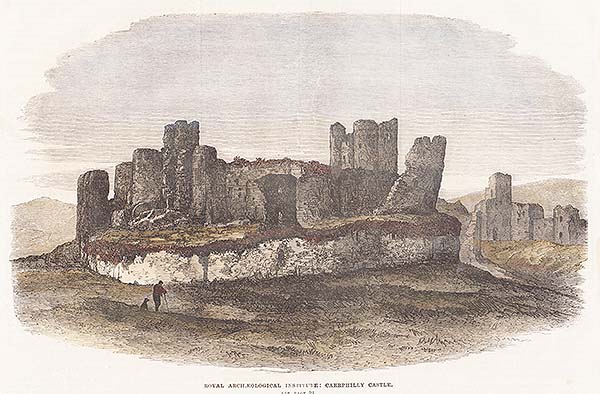 Royal Archaeological Institute : Caerphilly Castle 