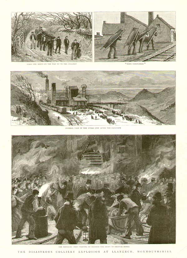 The Disastrous Colliery Explosion at Llanerch