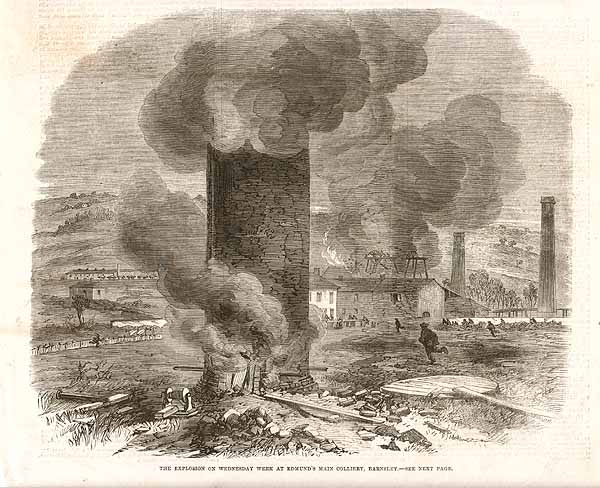 The Explosion on Wednesday week at Edmund's Main Colliery Barnsley