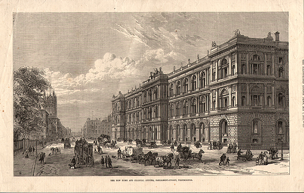 The New Home and Colonial Offices Parliament Street Westminster