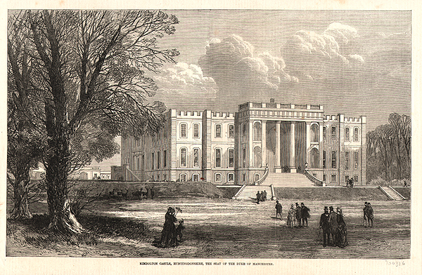 Kimbolton Castle Huntingdonshire The Seat of The Duke of Manchester