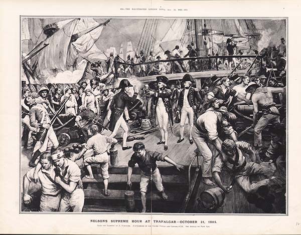 Nelson's Supreme Hour at Trafalgar - October 21 1805