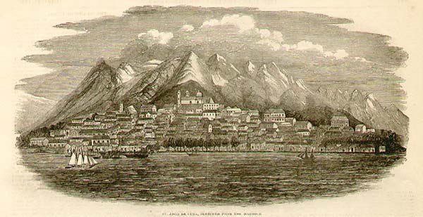 St. Jago De Cuba, sketched from the harbour.