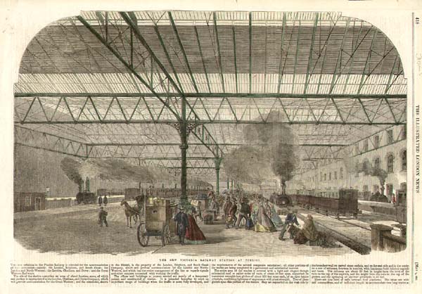 The New Victoria Railway Station at Pimlico