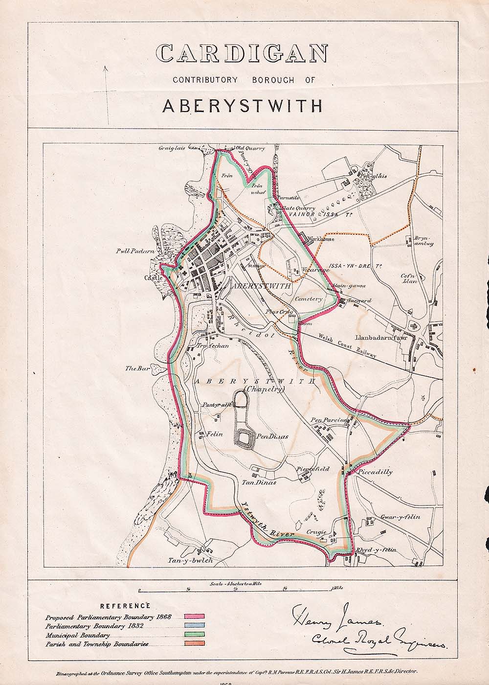 Contributory Borough of Aberystwyth.