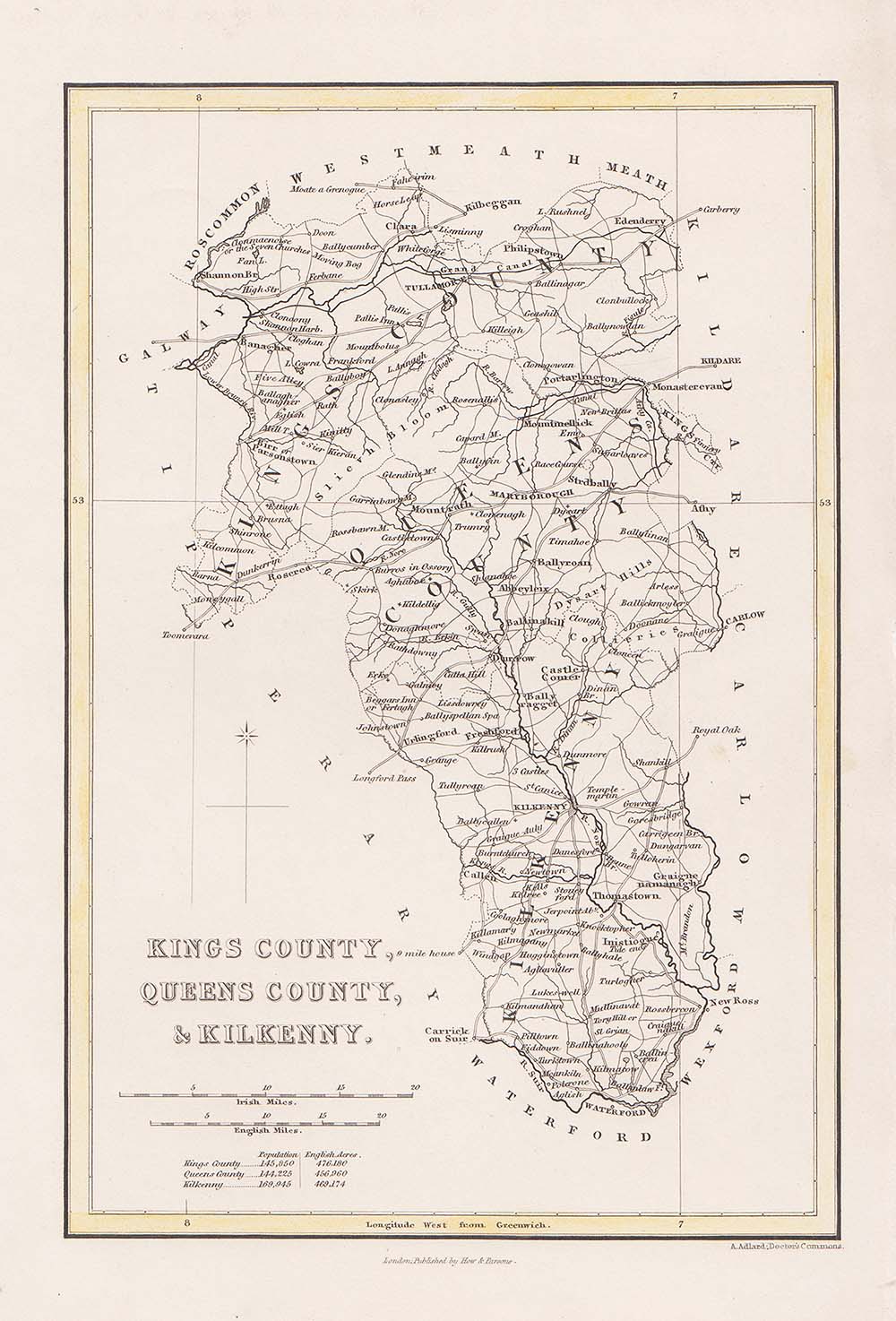 Alfred Adlard  -  Kings County Queens County & Kilkenny