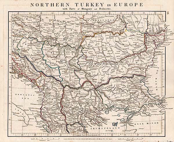 Northern Turkey in Europe with Parts of Hungary and Dalmatia
