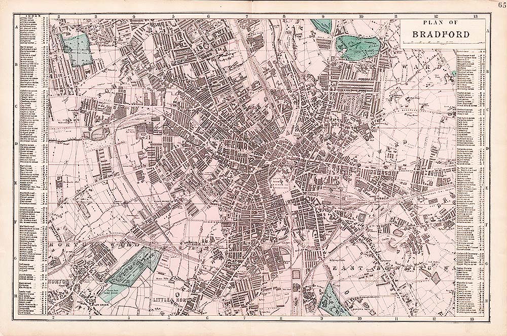 Plan of Bradford
