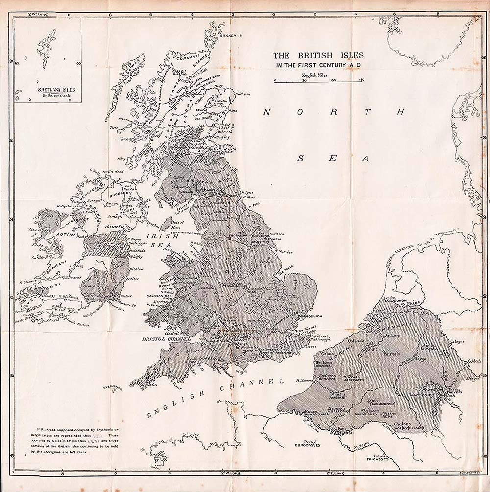 The British Isles in the Firste Century A.D.