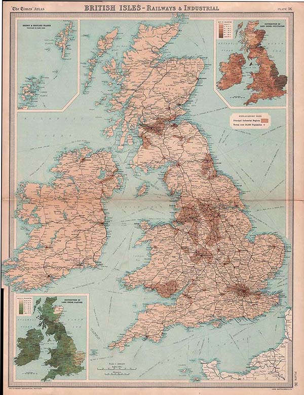British Isles  -  Railways & Industrial