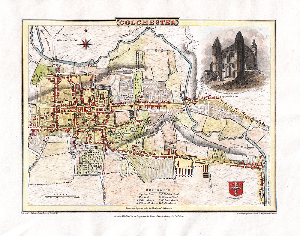 Colchester Town Plan - Cole & Roper 