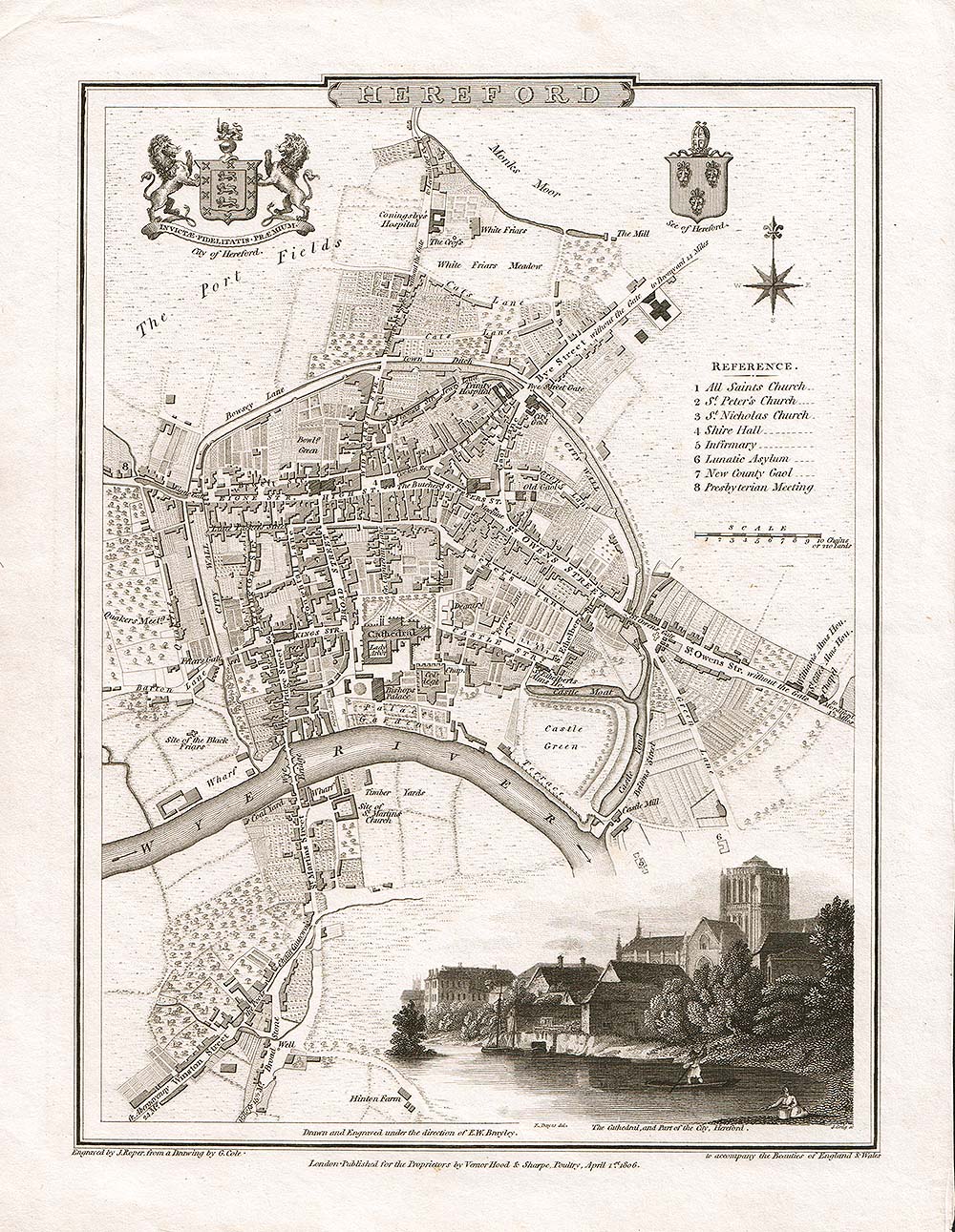 Hereford Town Plan - Cole & Roper 