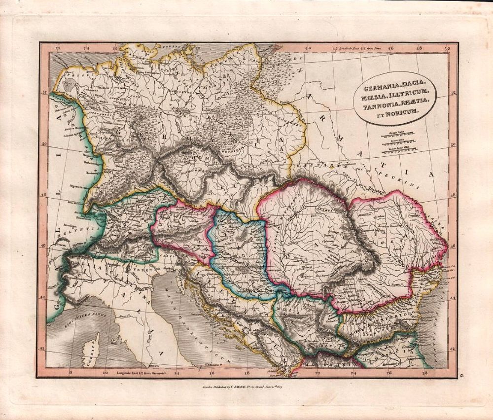 Charles Smith - Germania, Dacia, Moesia, Illyricum, Pannonia, Rhtia, et Noricum