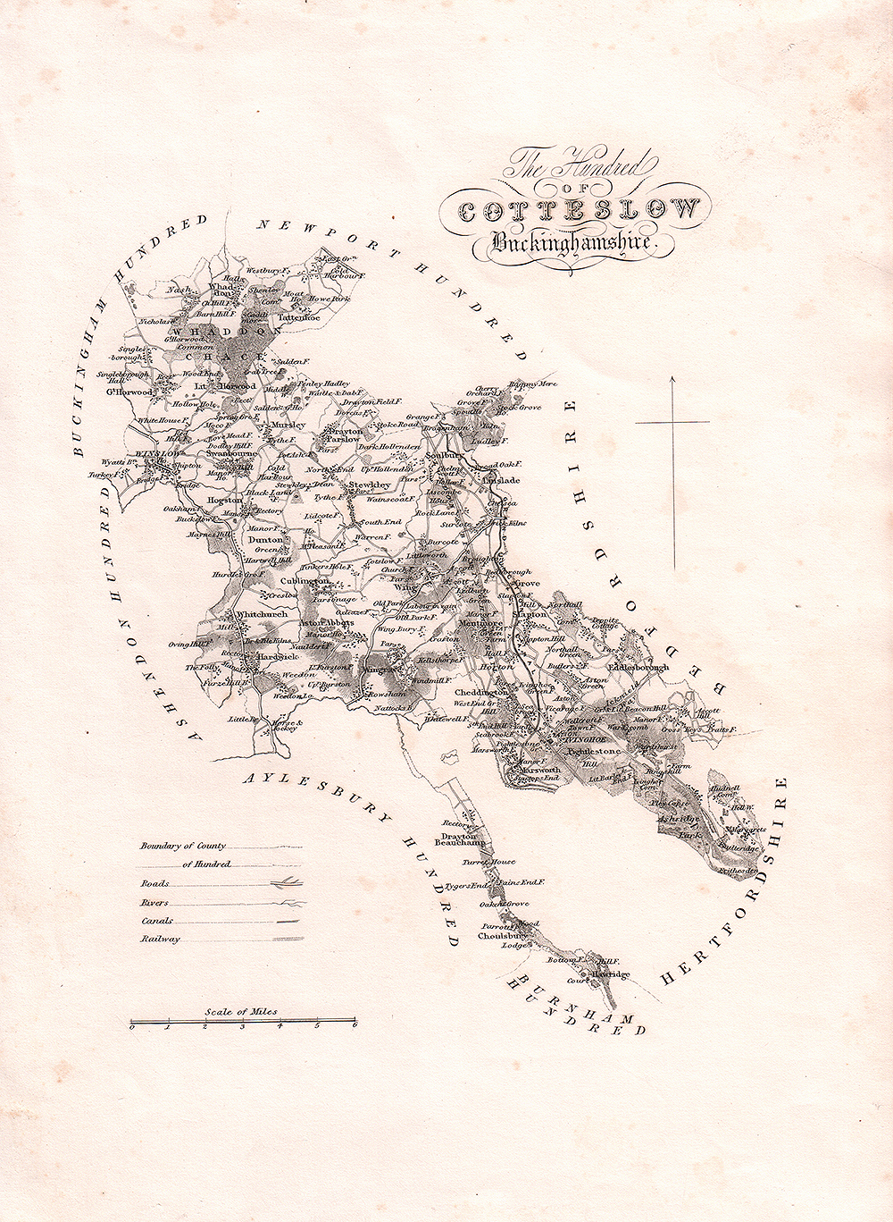 The Hundred of Cotteslow Buckinghamshire