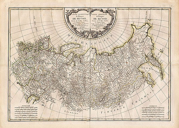 Partie Occidentale de l'Empire De Russie Extrait de l'Atlas Russien et D'autres Cartes...