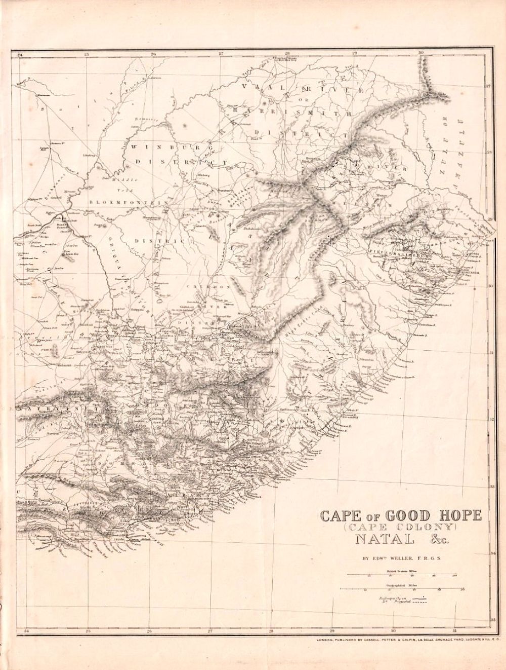 Cape of Good Hope (Cape Colony) Natal etc.