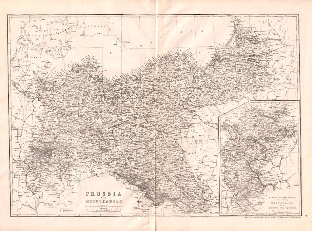 Prussia and Mecklenburg.