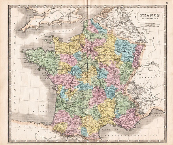 France in Provinces  -  George Philip & Son