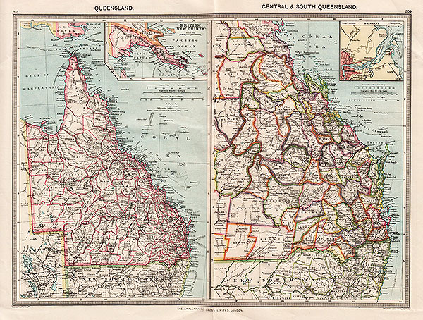 Queensland.  Central & South Queensland.