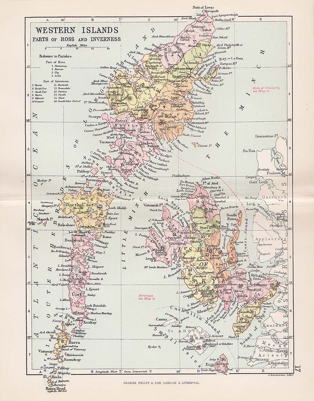 George Philip - Western Islands Parts of Ross and Inverness.