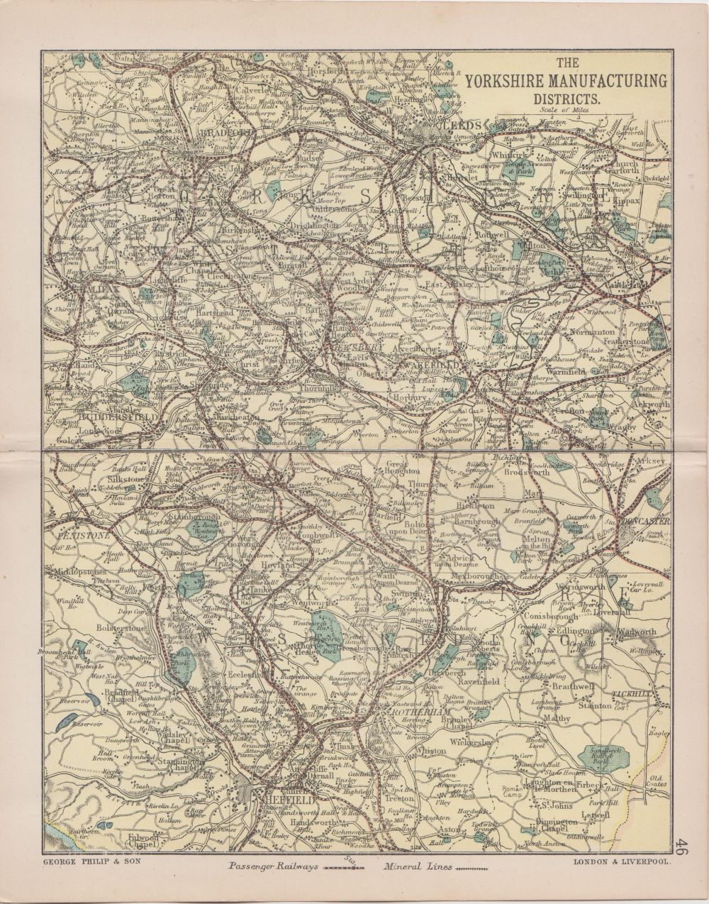 George Philip - Yorkshire Manufactoring Districts. 