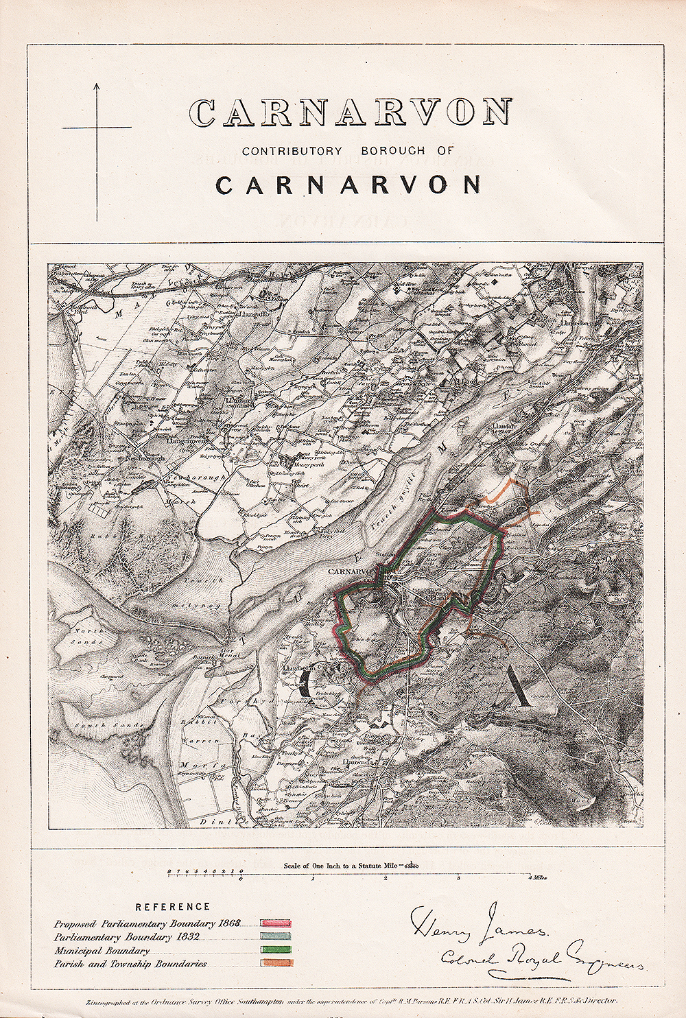 Contributory Borough of Carnarvon 
