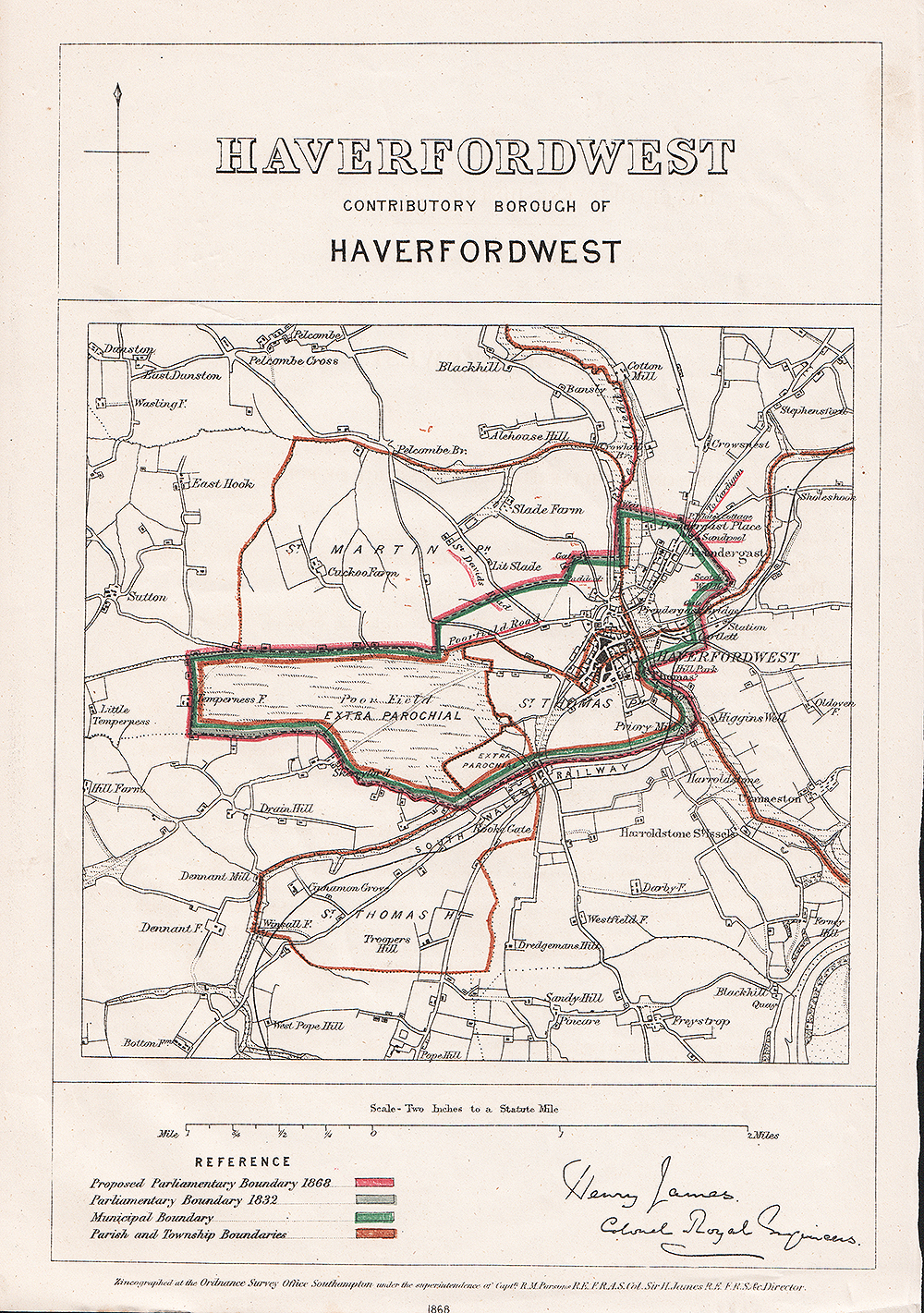 Contributory Borough of Haverfordwest