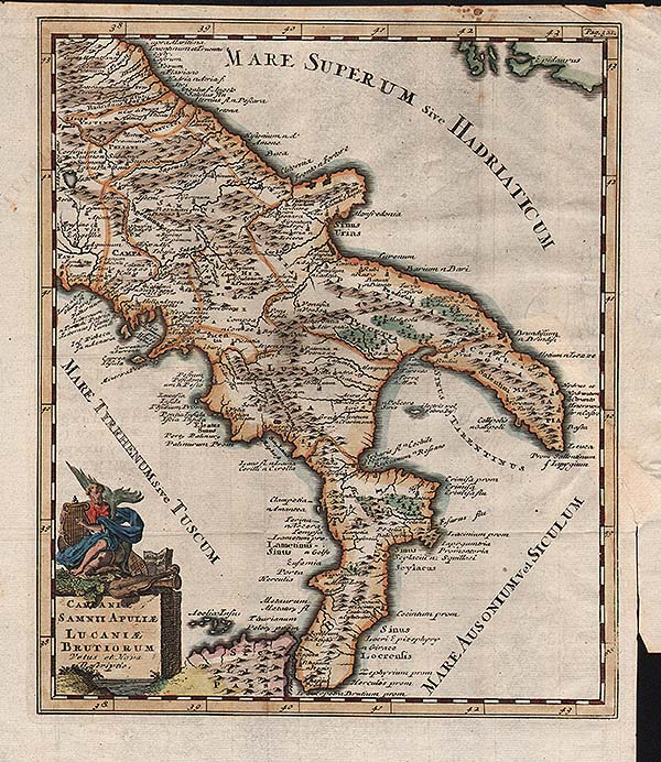 Campaniae Samnii Apuliae Lucaniae Brutiorum Vetus et Nova Descriptio