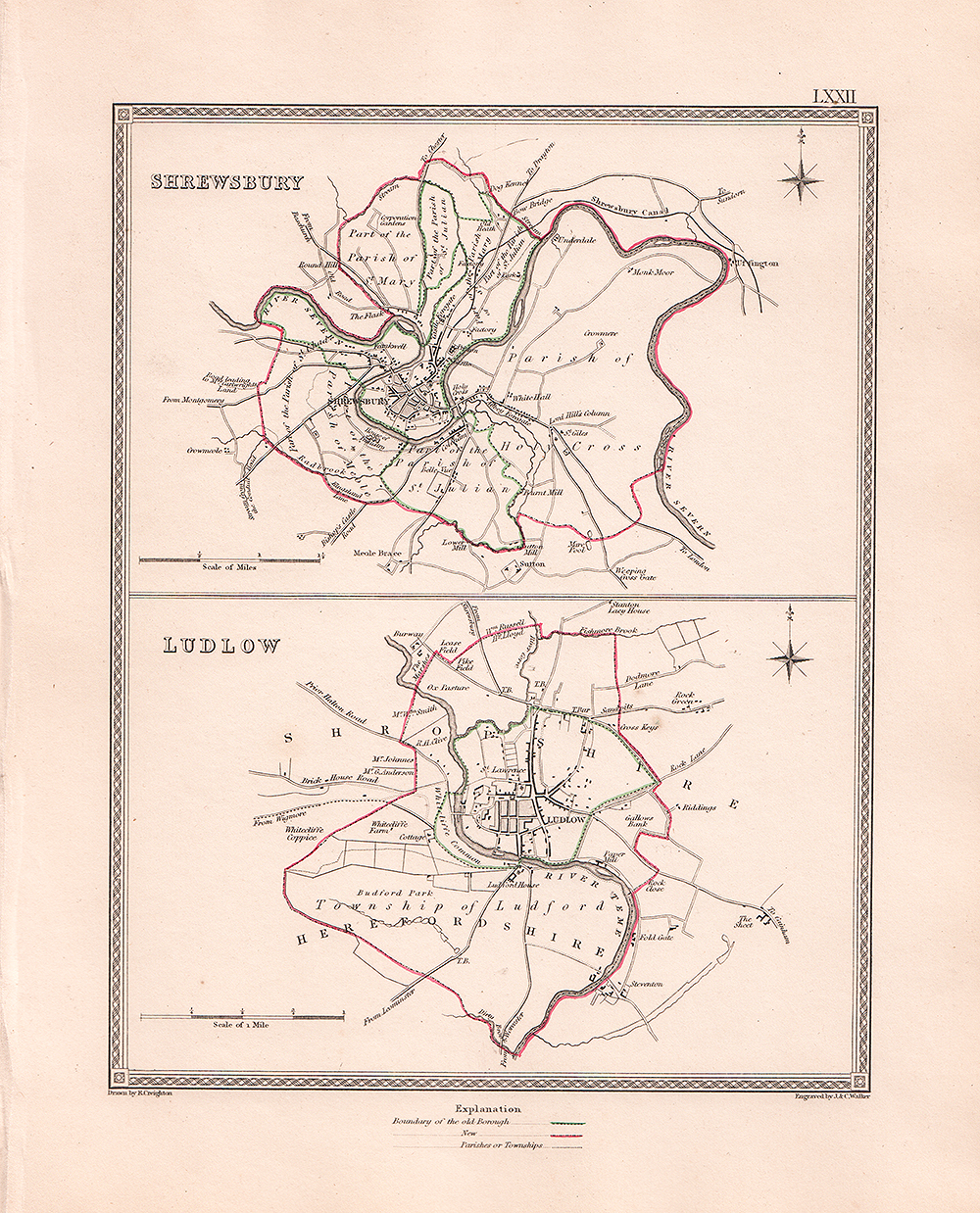 J. and C. Walker - Shrewsbury and Ludlow.