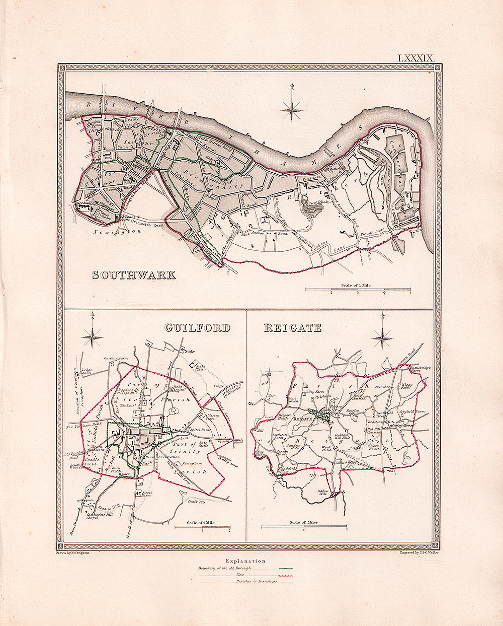 J. and C. Walker - Southwark, Guilford and Reigate.