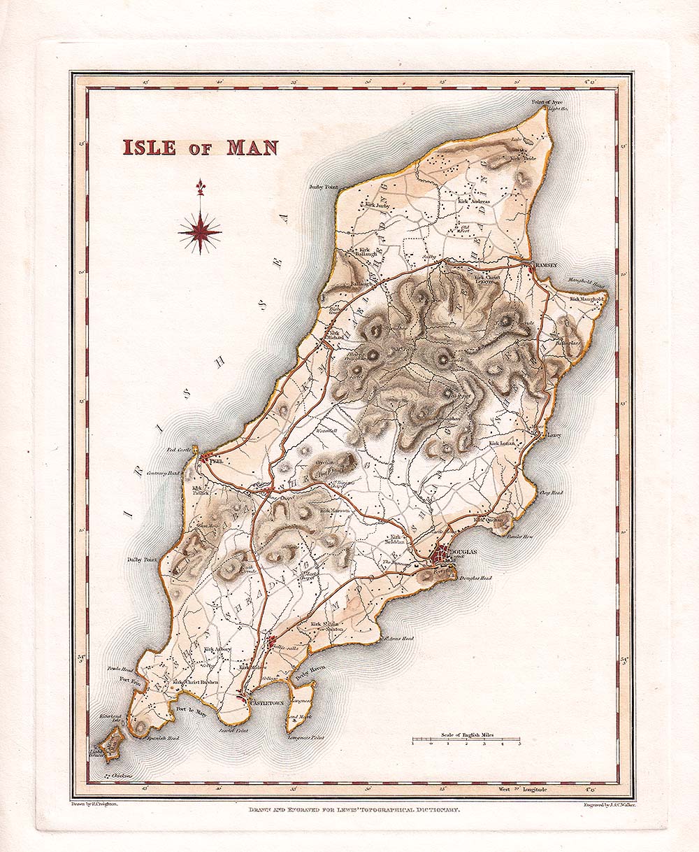 Isle of Man  -  Lewis' Topographical Dictionary 