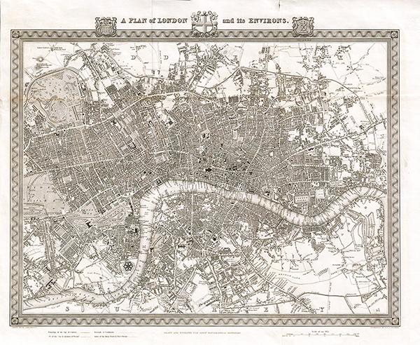 A Plan of London and its Environs
