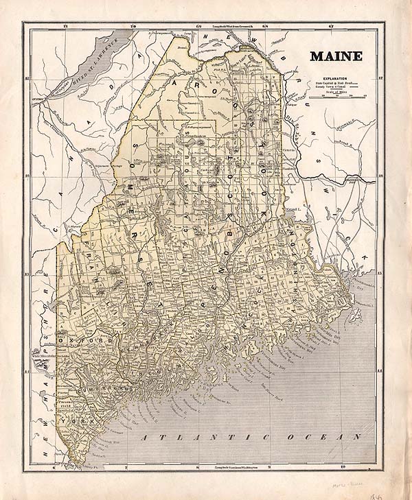 Maine  - Sidney Morse  &  Samuel Breese