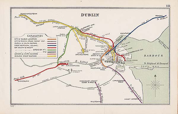 Ireland Railway Maps