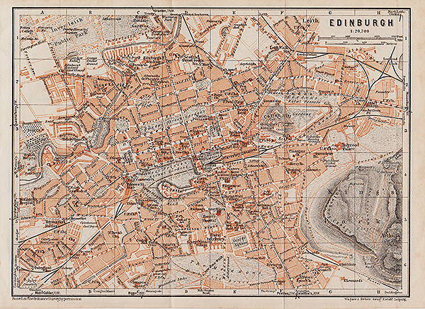 Plan of Edinburgh