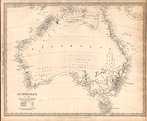Australia in 1839  SDUK