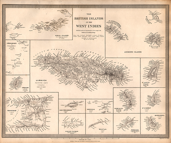 The British Islands in the West Indies   SDUK