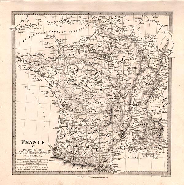 France in Provinces by THewett Key MA Prof Latin Univ London  SDUK