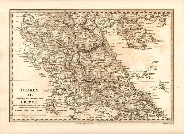 Turkey II  Containing the Northern Part of Greece