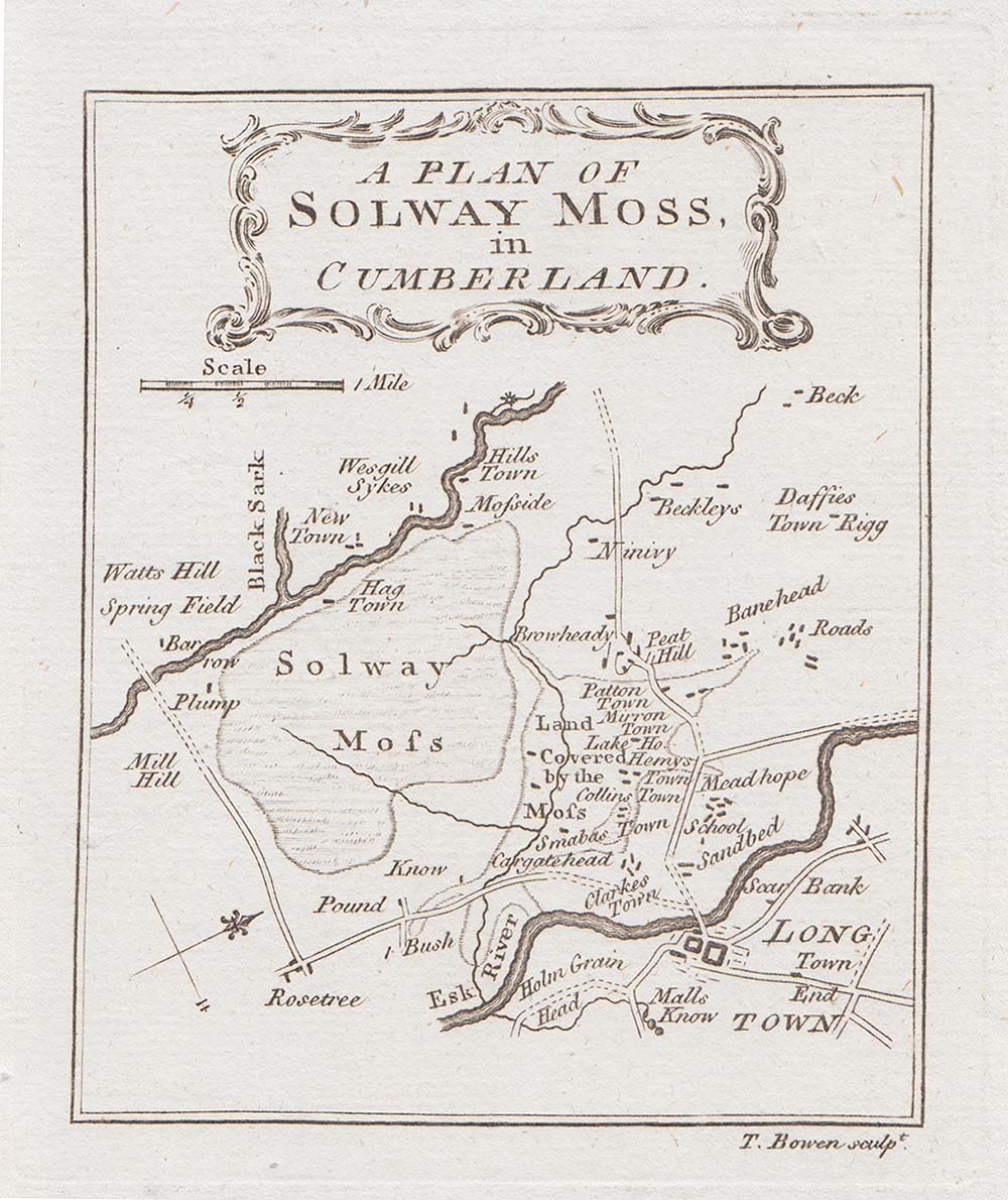 A Plan of Solway Moss in Cumberland